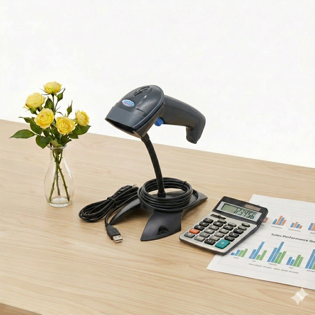 قارئ باركود Syple (1 شعاع)